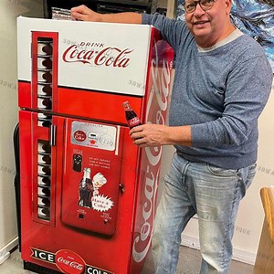 Vintage Fridge Decal Coca Cola Vending Machine/ Coca Cola Fridge Wrap/ Side by Side Refrigerator Skin/ Man Cave Garage Fridge Vinyl Decal - Etsy