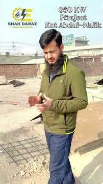 350 KW Project | Solar Structure Installation #solarstructure #solarfabrication