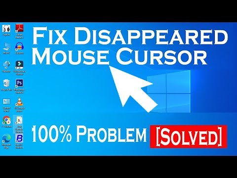 How to Fix Disappeared Cursor Problem | Mouse Cursor Disappeared on Windows 10 | Cursor Not Working