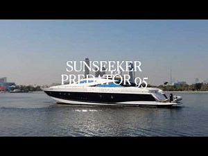 Luxury on Water: Exploring the 2002 Sunseeker Predator 95 in Dubai!