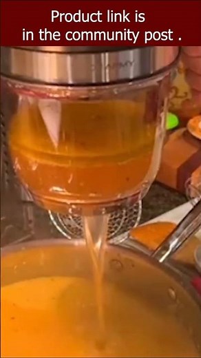 Remove Oil from Food Easily 🍲 | Fat Separator Tool