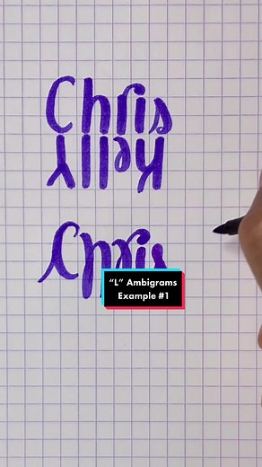 Ambigram Generators and Examples of Ambigrams with Two Names