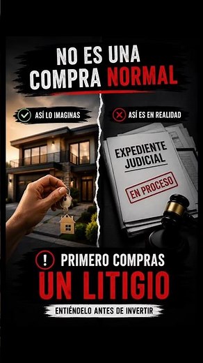 🚨 No compras una casa en un remate bancario… primero compras esto