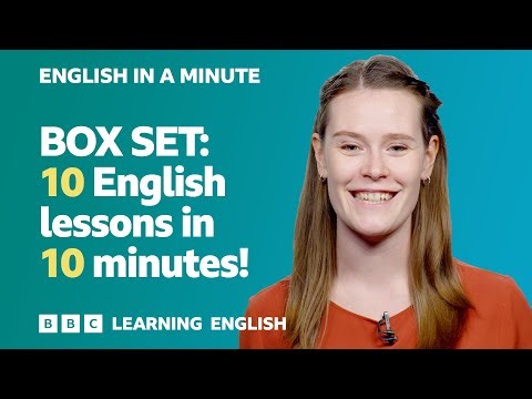 BOX SET: English In A Minute 29 – TEN English lessons in 10 minutes!