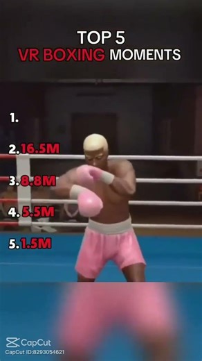 Top 5 goofy vr boxing moments 🥀