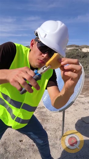 Burning Objects Using Only Sunlight