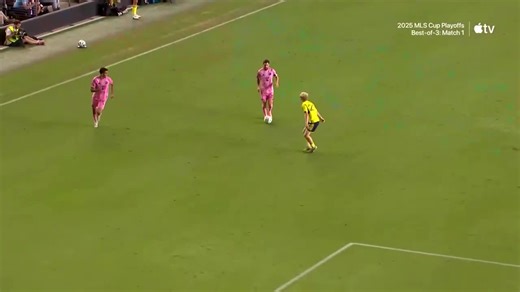 Messi scores twice to lead Miami to 3-1 win over Nashville in MLS playoff opener