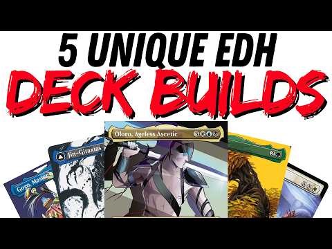 5 Unique Commander Decks - EDH Deckbuilding part 7: Jin-Gitaxias, Six, Incubate, Orolo Lich, & Go-Go