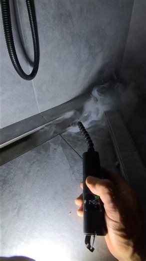 Portable smoke machine Запах канализации в доме Диагностика