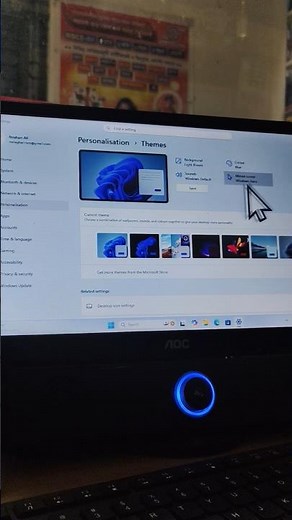 Mouse Pointer Size Change 🔥 | Quick Windows Trick Bangla #Shorts #shortsfeed