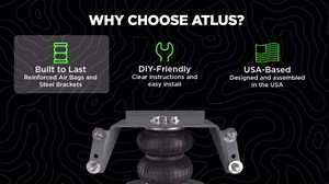 Atlus Engineered By Air Lift A5000 Air Bag Suspension Kit for 2021-2025 Ford F-150 2WD & 4WD (Replaces Torque TR57355AS and Firestone 2582) – AA57355