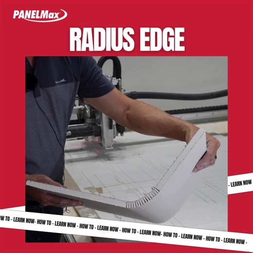 Creating Radius Edge Cuts with PanelMax In this high-level overview, GrabberPro Jeff Gibbs demonstrates how to create radius-edge cuts with the PanelMax CNC machine. This segment highlights how the 4-blade saw unit pivots on both X- and Y-axes to produce smooth, curved cuts in drywall — ideal for a range of commercial applications. Use radius cuts to build: Rounded room corners Alcoves and recesses Wall openings and curved passages Columns and serpentine assemblies PanelMax makes it easy to crea