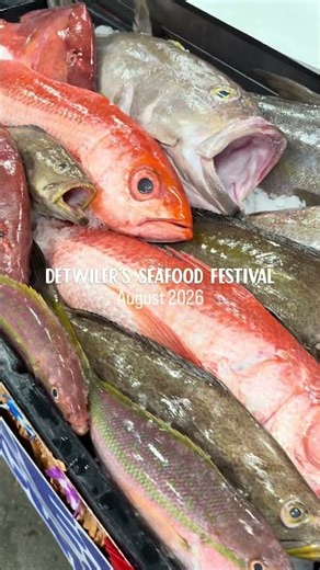 Celebrating Detwiler’s First Annual Seafood Festival!! #local #fish #seafood #seafoodlovers #viral