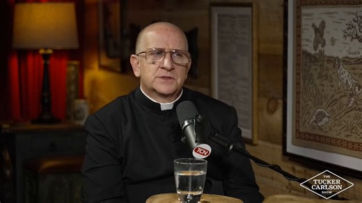 So much good stuff in the recent Tucker podcast. I’m going to consolidate them in a thread.Here’s his guest saying overeating is caused by demons, unless you’re a man who eats a lot of meat.