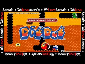 Dig Dug - arcade gameplay