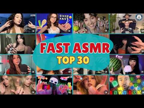 ASMR FAST and AGRESSIVE 🔥 Best 30 ASMRtists in June
