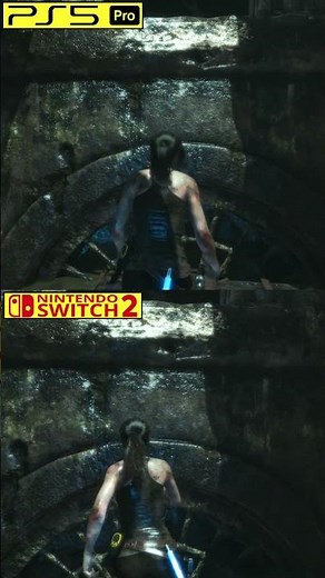 Rise of the Tomb Raider Nintendo Switch 2 vs Xbox 360 Graphics Comparison