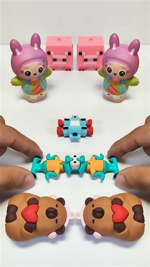 Funny Satisfying Minecraft x Labubu with Friends 🤯😱🫣 #funny #satisfying #trend #viral #shorts