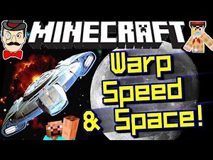 Minecraft WARP DRIVES! Space Ships, Space Travel & More!