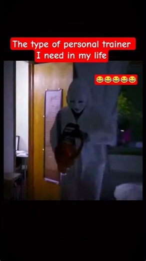 My Personal Trainer is a Monster! 💀💪 #Shorts