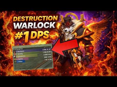 WoW Midnight Destruction Warlock Has Super High DPS! Tested!