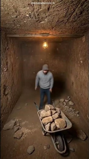 He Built a Secret Basement That No One Can Detect! #facts