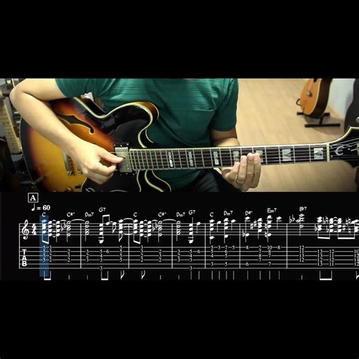 🎸 Over 100 Chord Melody songs for you to learn! 🎶 The greatest composers from around the world, spanning Jazz to Rock: The Beatles, Queen, Bon Jovi, Aerosmith, Duke Ellington, Miles Davis, Tom Jobim, Coldplay, Erroll Garner, Frank Sinatra, Elvis Presley, Bill Evans, John Coltrane, João Gilberto, Jerome Kern, Chick Corea, George Gershwin, and many more. . ✅ Over 100 lessons covering various musical styles from Jazz to Rock. ✅ Step-by-step videos playing the lessons slowly. ✅ Lessons at differen