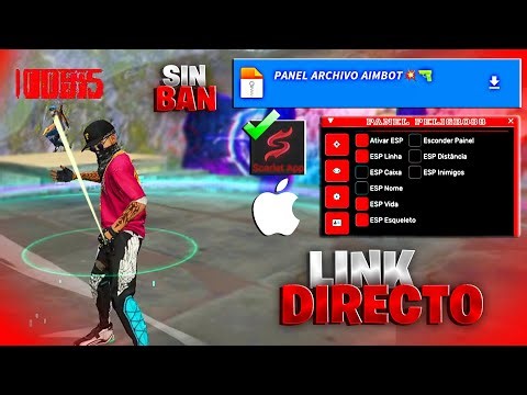 PANEL ARCHIVO AIMBOT / PANEL PARA IPHONE / FREE FIRE 2026✅