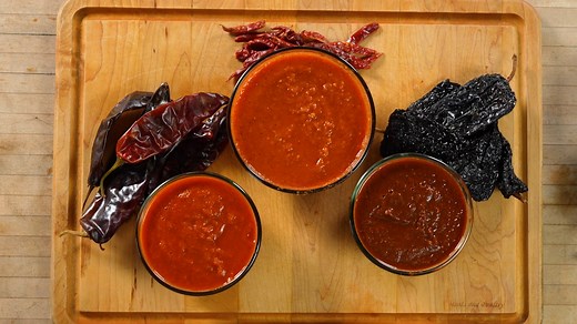 3 Salsa Roja Recipes 🌶️ Guajillo, Ancho & Chile de Arbol | ArnieTex