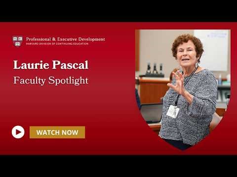 Meet Laurie Pascal | Harvard P&ED Faculty Spotlight