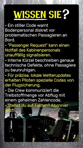 Geheime Pilotencodes: Airlines schweigen, wir lüften!