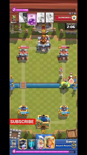 Clash Royale Wizard Defense 🔥 Insane Save! #Shorts