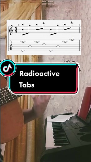 Imagine Dragons - Radioactive on guitar tabs #guitar #imaginedragons #radioactive