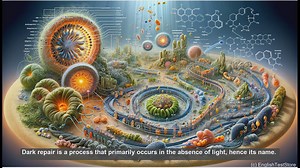 Dark repair in biology
