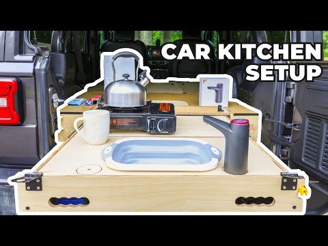 Ultimate Camp Kitchen Setup | Cooking on the Road!