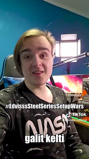 Lauksiu setup'ų! 😁 #EdvisssSteelSeriesSetupWars