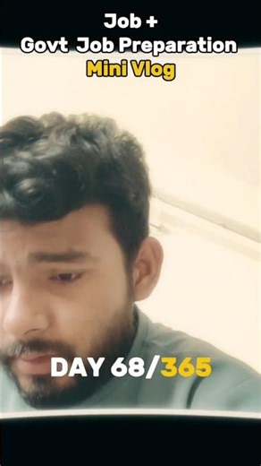 Day 68/365: Office se aakar padhai – Aaj ka target complete kiya ✅💪