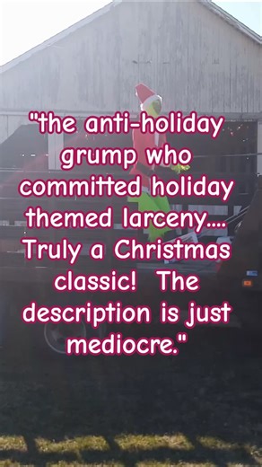 Christmas has been grinched #christmas #humor #shorts