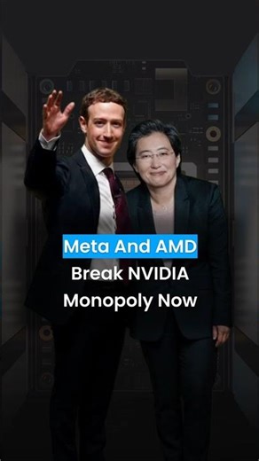 Meta x AMD partnership 🤝 #markzuckerberg #meta #lisasu #amd
