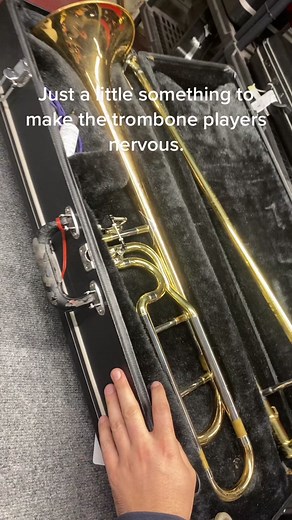 Trombone Player Mini Heart Attack Prank
