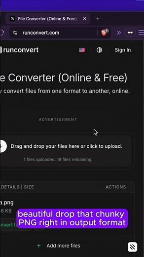 Convert PNG to JPG FAST (Free Online Tool) | RunConvert.com #fileconversion #jpgtopng