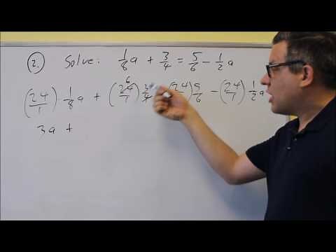 MATH 95 Beginning Algebra Final Exam Review #2