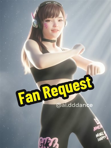 Fan Request: D.va's Trend Dance New Thang 🔥 @icey wolf