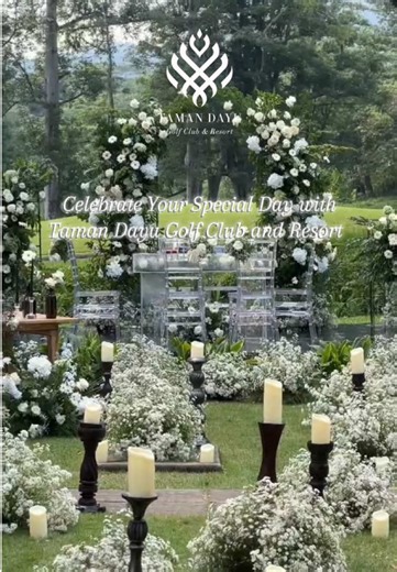 Intimate Weddings at Taman Dayu Golf Resort