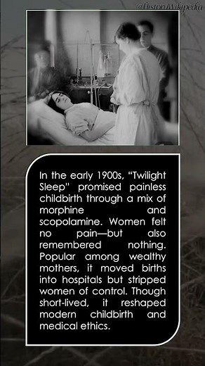 Twilight Sleep: The Forgotten Birth Experiment #MedicalHistory