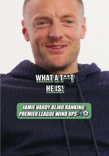 "I was barking at him! 🗣️😂" Jamie Vardy ranks the ultimate wind-up m... | Jamie Vardy