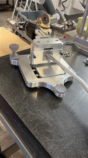 Chip Smith | Working with Thomas Air on a prototype coaxial shooting rest. In production now! #madeinamerica #fclass #benchrest #benchrestshooting | Instagram