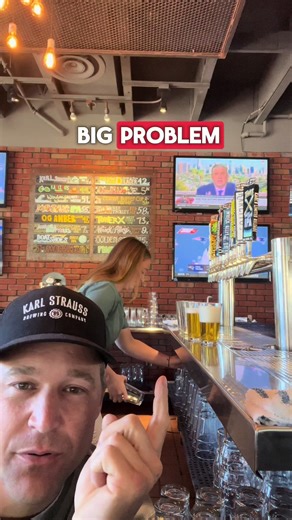 🗣️ This is a HUGE problem in the food and beverage industry! #sdbeer #karlstrauss #westartedthisparty