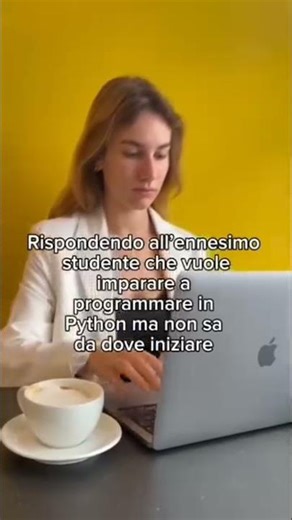 Ci penso io 😉 Seguimi se vuoi imparare a programmare in