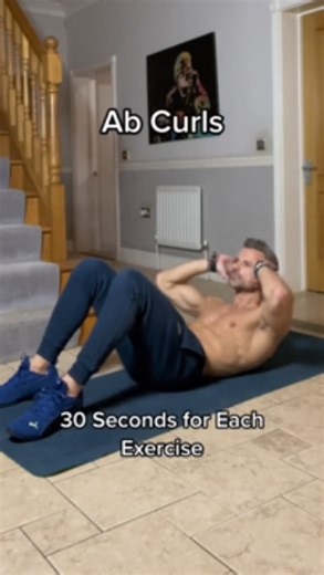 I did not expect these home workouts to build abs after 50